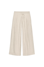 Relaxed Linen Pants - Beige