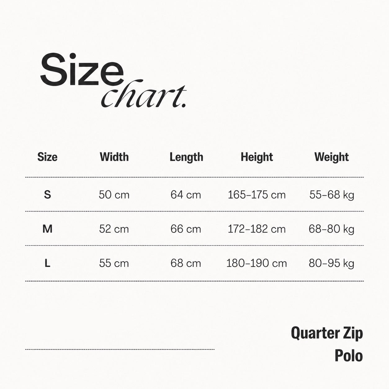 Black Quarter Zip Polo