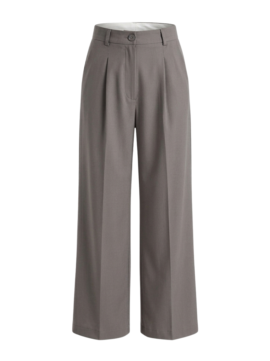 Grey women's tailored pants