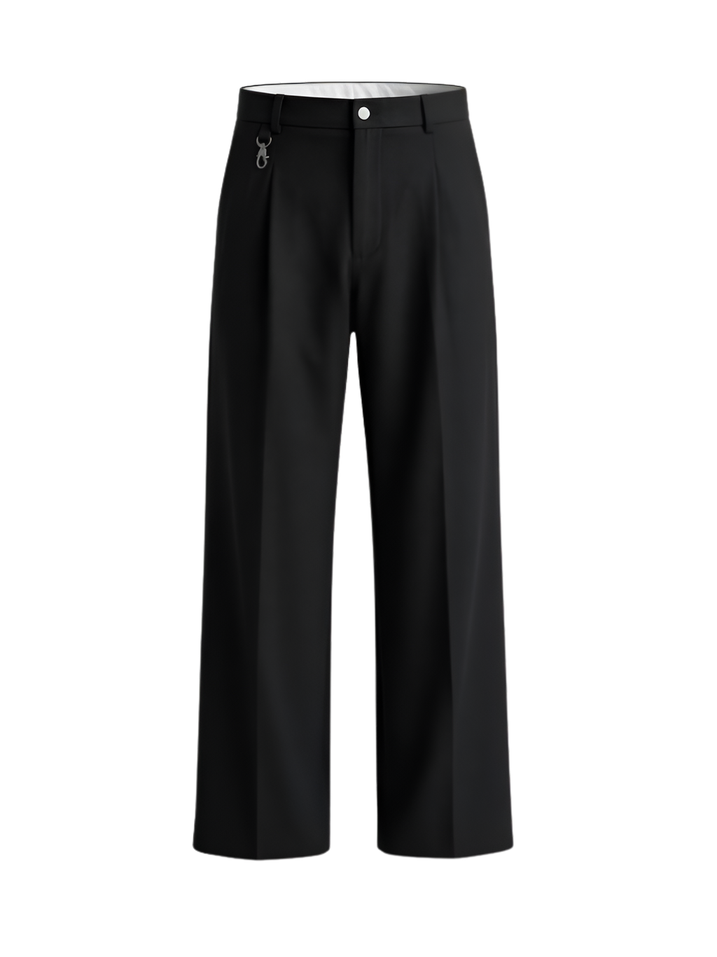 Black Pleated Pants