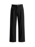 Black Pleated Pants