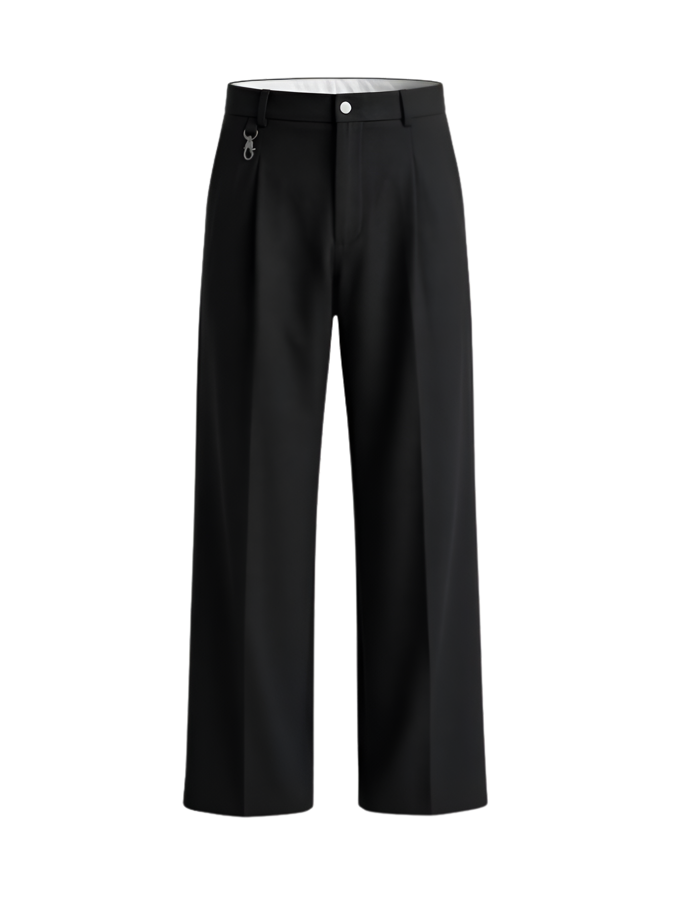 Black Pleated Pants