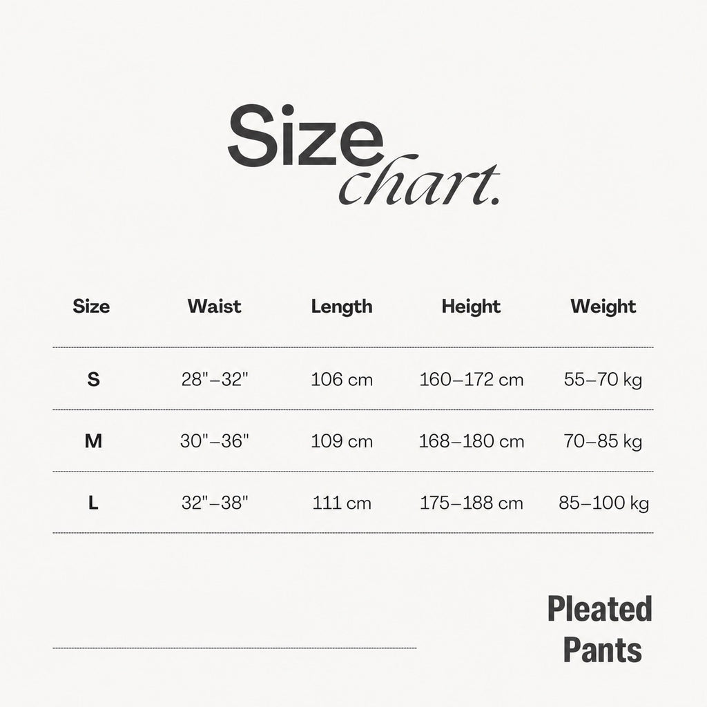 Grey pleated pants
