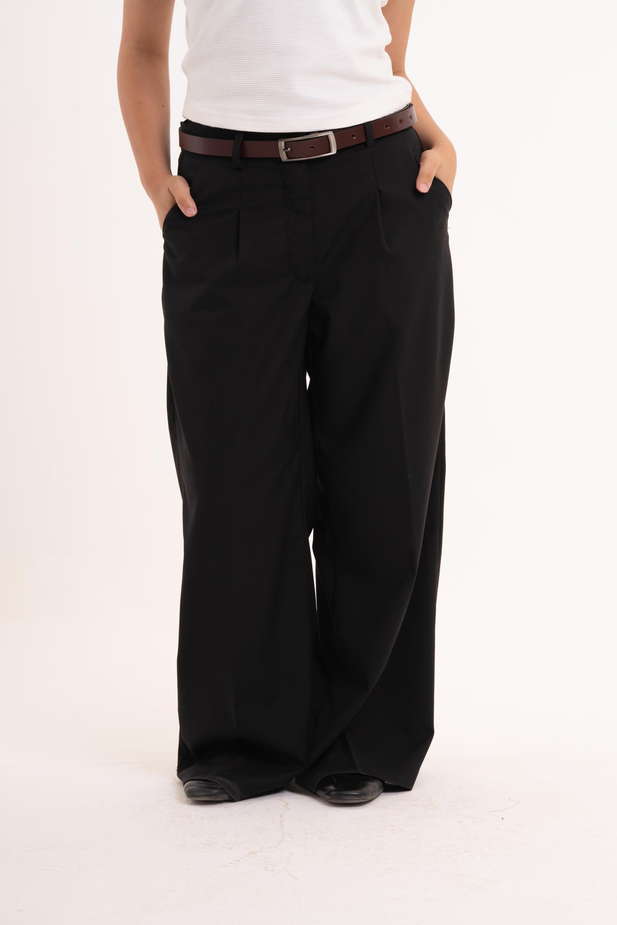 black women's tailored pants
