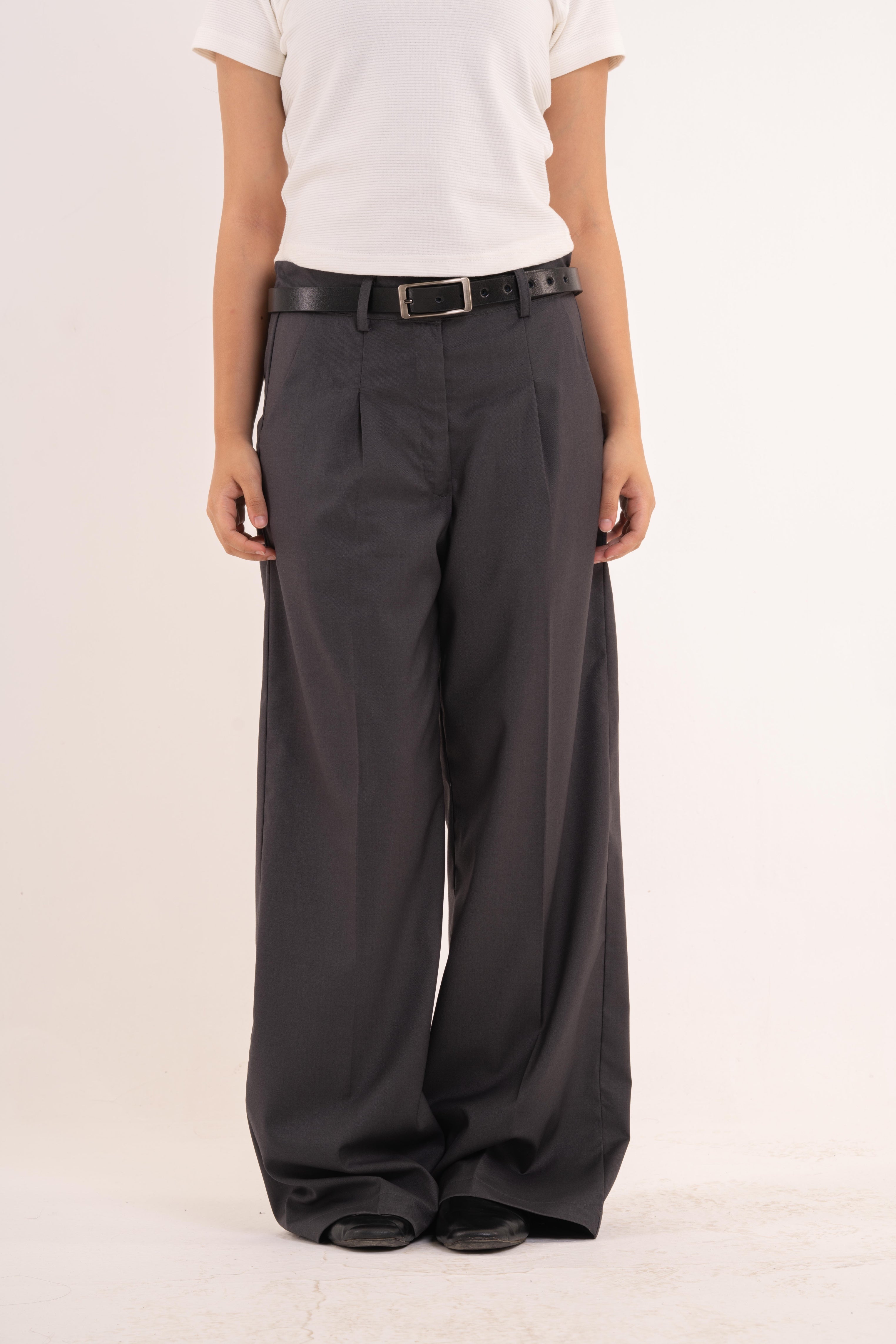 Black Leather Belt